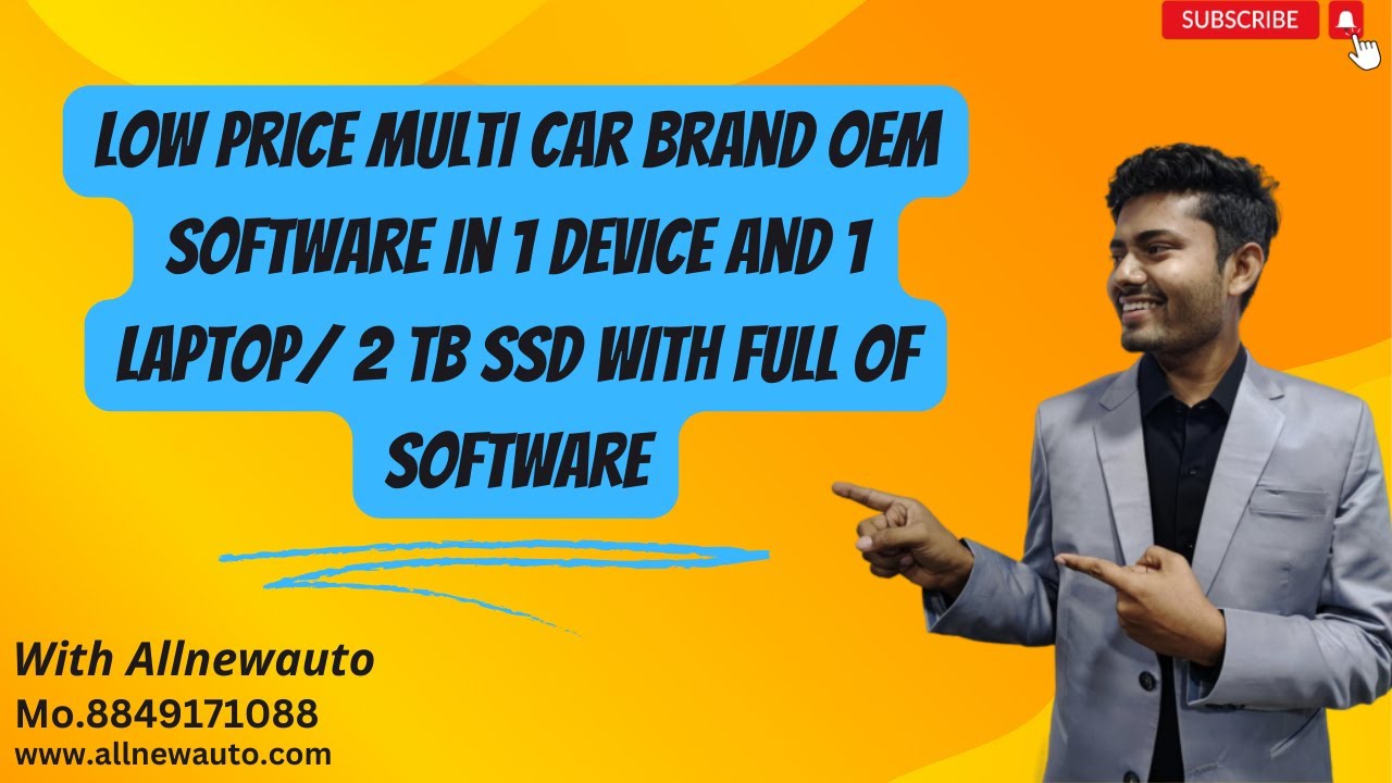 Low Price Multi car Brand OEM Software in 1 Device and 1 laptop/ 2 TB SSD with full of software
