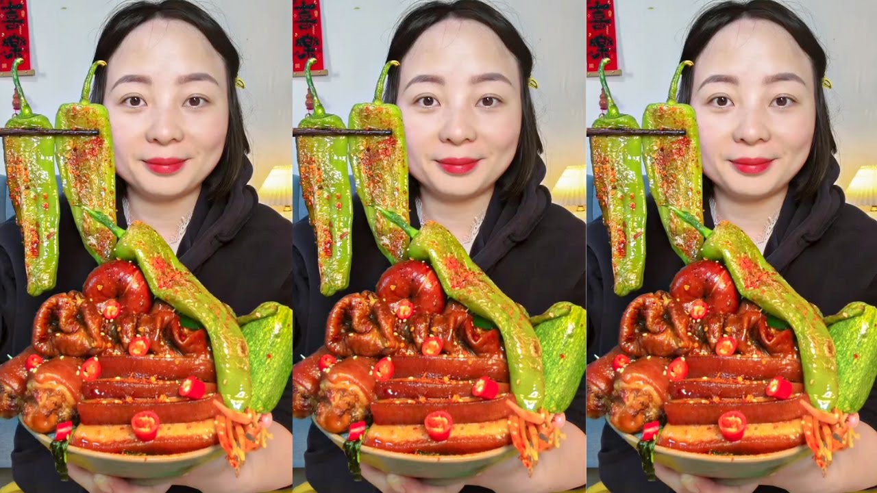 So Satisfying! Eating Braised Pork 🥘 Home Cooking Eating Show