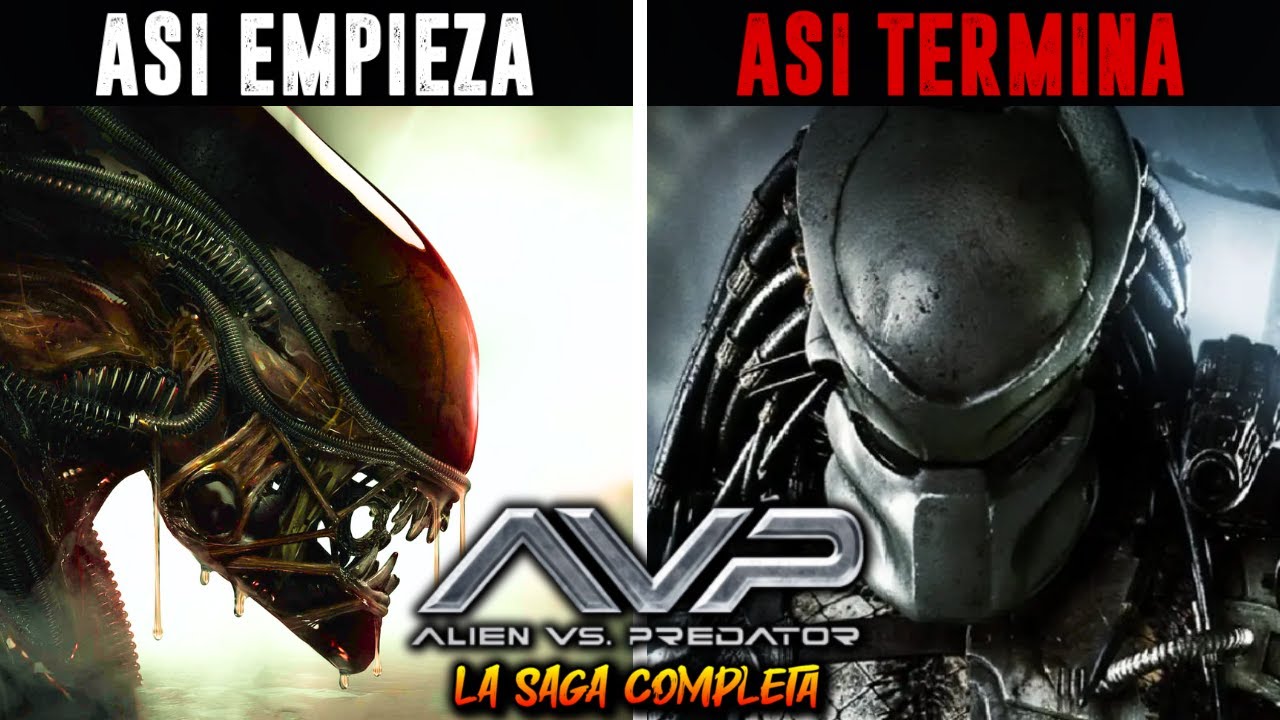 ASI EMPIEZA Y TERMINA ALIEN VS DEPREDADOR