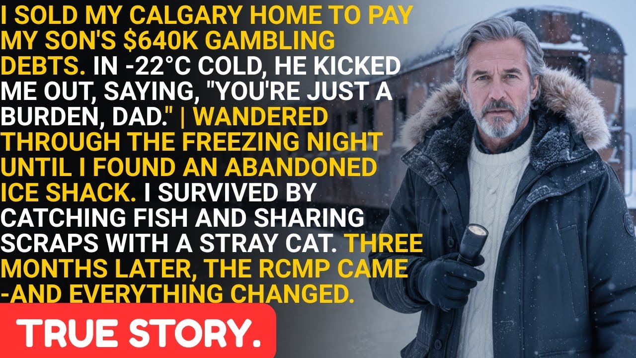 My Son Stole My Pension During −22°C Cold Winter. I Survived In A Small Ice Shack—Then RCMP Arrived