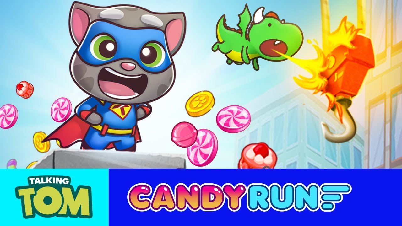 👑 5 Super Sweet Tips - Talking Tom Candy Run Gameplay