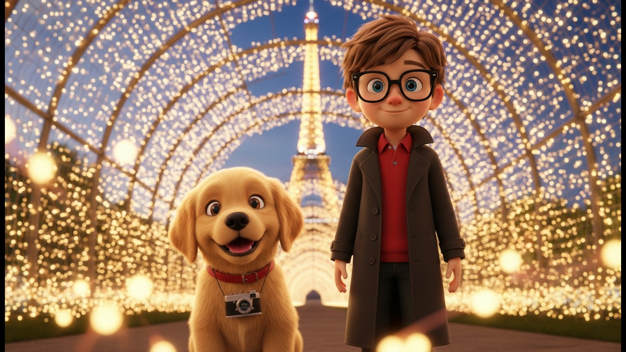 Paris Night of Lights, Dog Photographer, Buddy and Alex: Lost Camera Found!