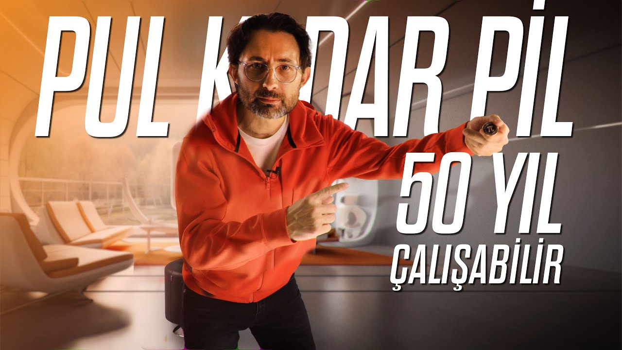 50 Yıl Çalışabilen Pul Kadar Nükleer Piller Geliyor!