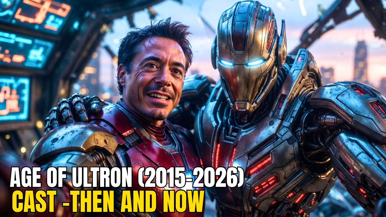 Avengers: Age of Ultron Cast Reunion – Then vs Now Epic Hug! (2026) 🚀⚡️