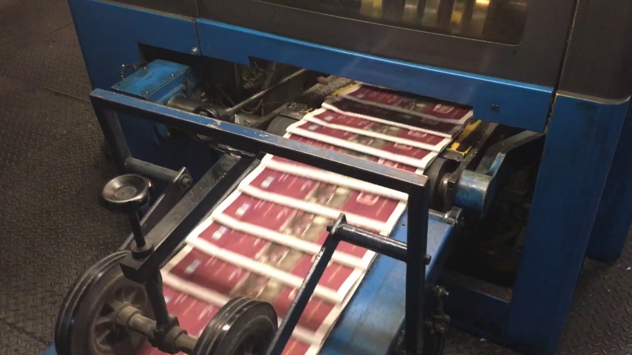 GOSS Folder 255 Offset Printing Press