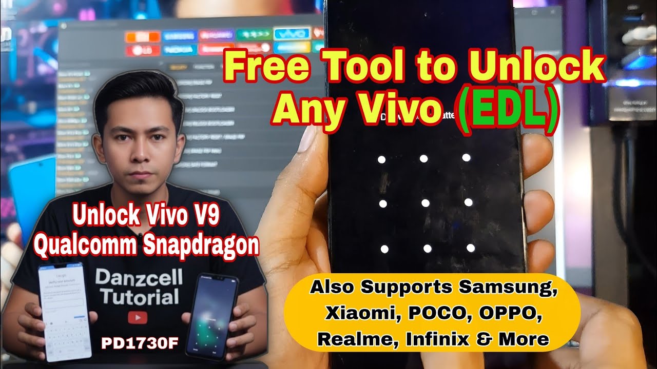 Как разблокировать Vivo с помощью бесплатного инструмента TFT UnlockTool | Разблокировка Vivo V9 ...