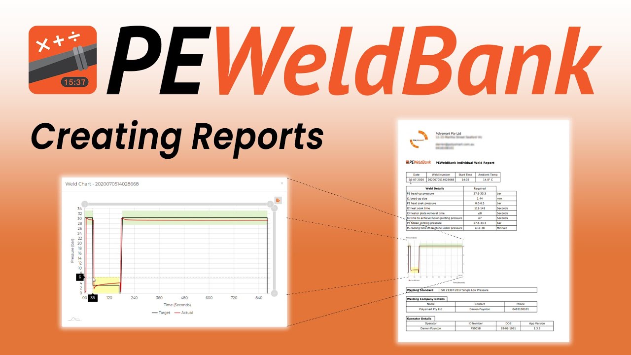 PEWeldBank - 5 - Creating Reports