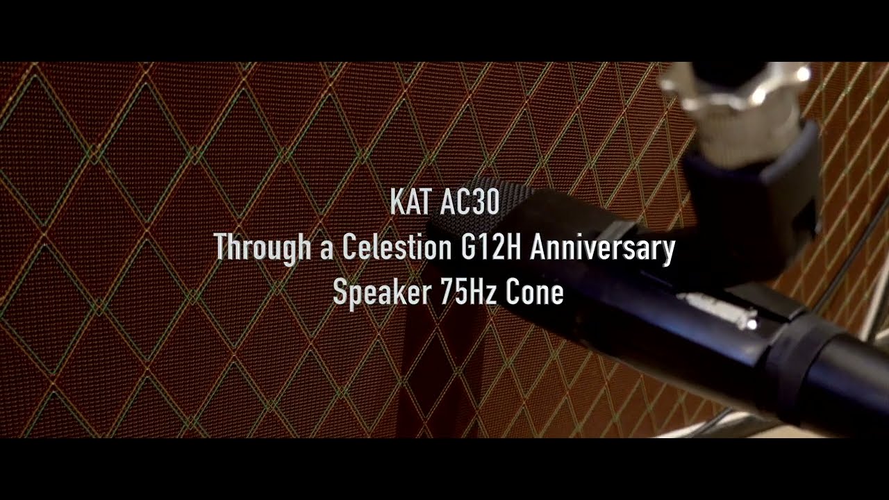 KAT AC30 Speaker Demo    HD 1080p