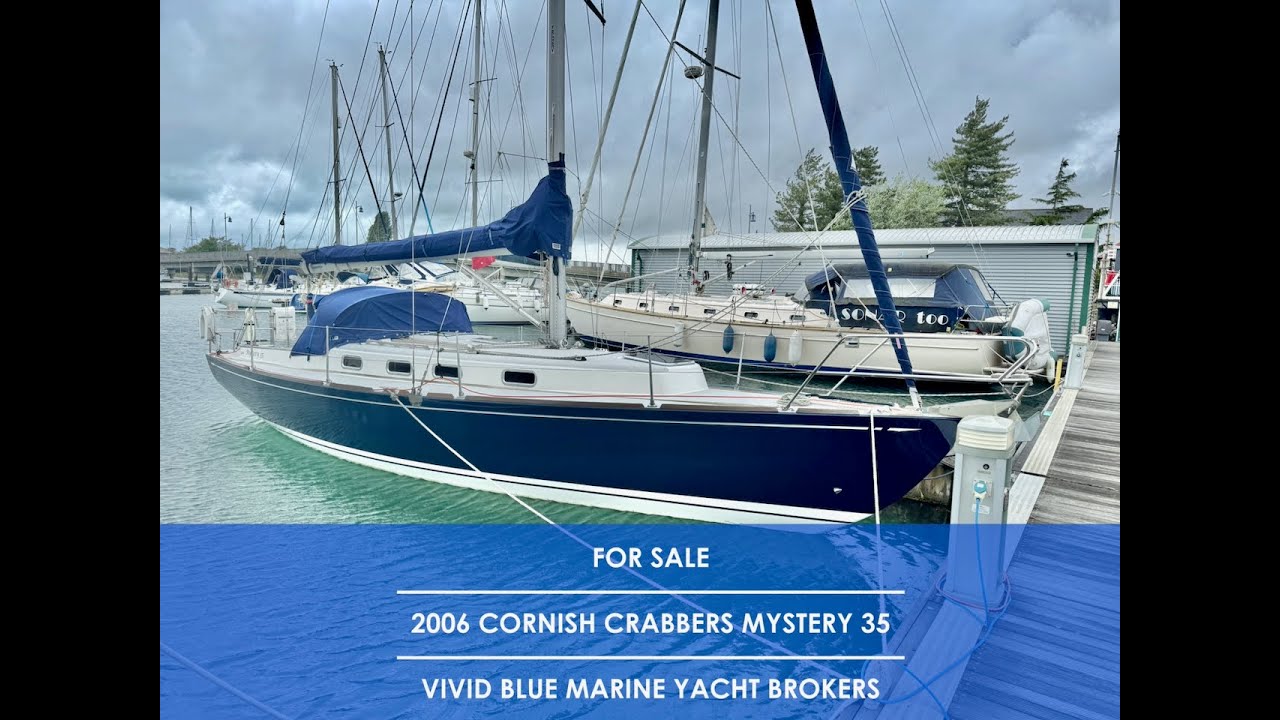 FOR SALE - 2006 MYSTERY 35 - VIVID BLUE MARINE YACHT BROKERS 020 88 78 17 07 www.vividbluemarine.com