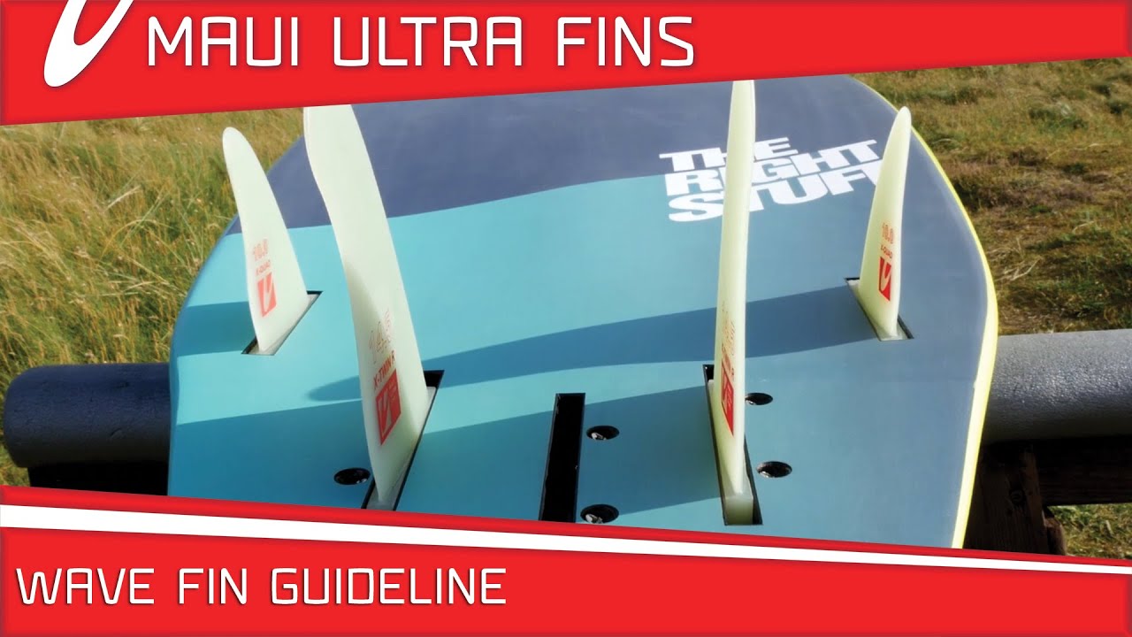 Maui Ultra Fins - Performance guideline on different wave fin setups by Lars Petersen