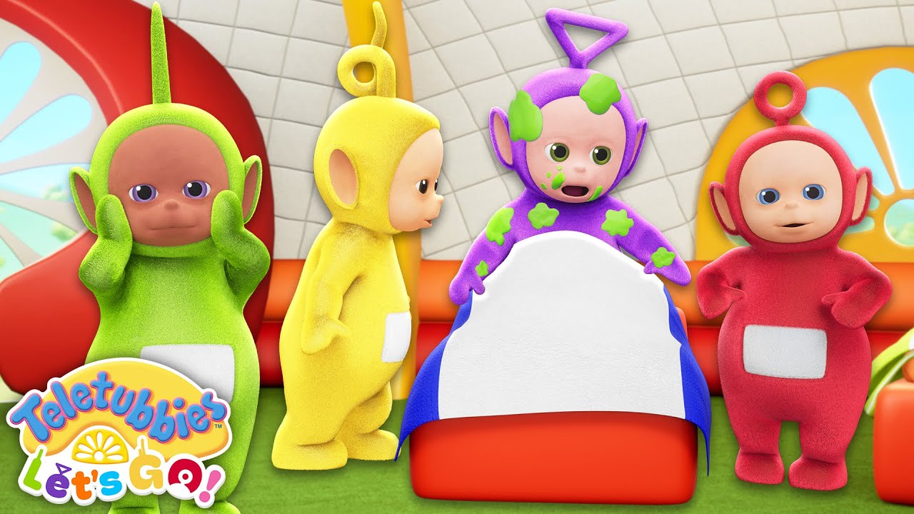 OH NO What's Wrong With TINKY WINKY? Tinky Winky Turns GREEN | Teletubbies Let's Go NEW Full Episode