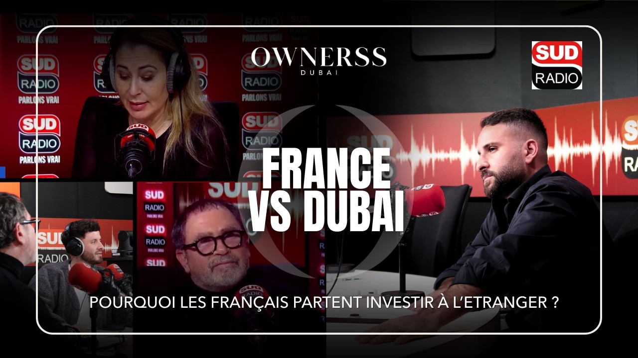 📈 Dubaï vs France : fiscalité, immobilier et investissement | Jordan Bouaniche sur Sud Radio