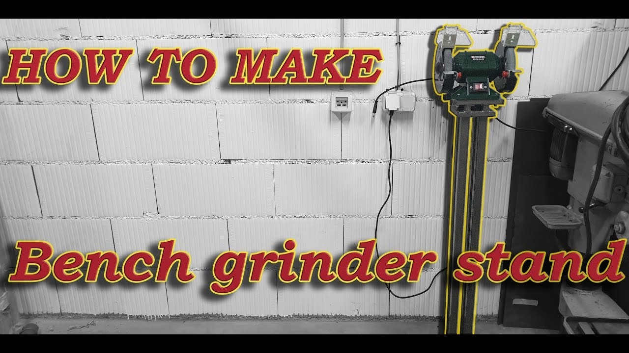 DIY Bench Grinder Stand