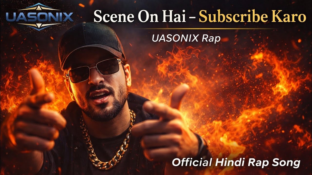 Scene On Hai – Subscribe Karo | Usman Ali | UASONIX | AI Hindi Rap Song | Official Rap Audio