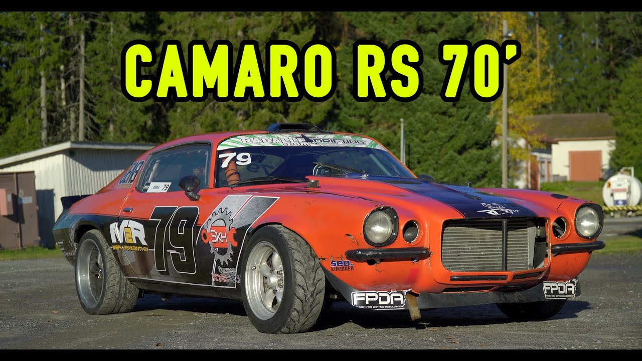 Esittely: Chevrolet Camaro RS -70 Drifting-kilpuri