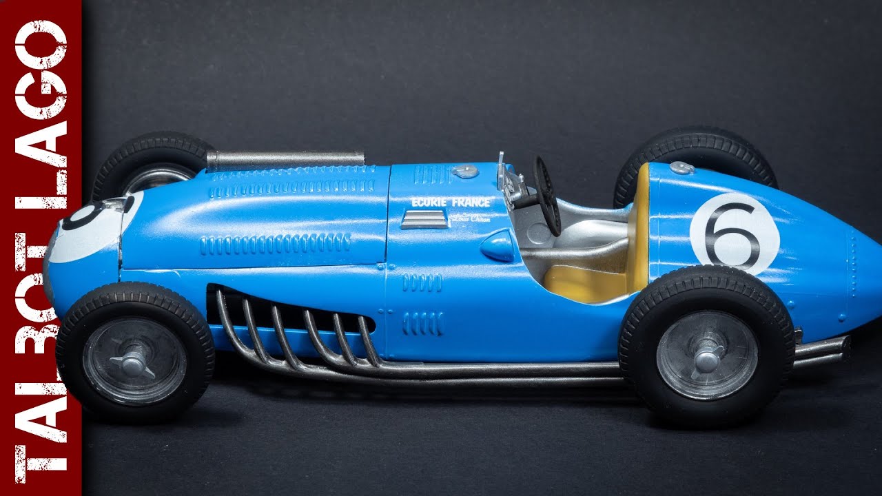 Гоночный автомобиль Talbot Lago (модель Merit в масштабе 1/24)
