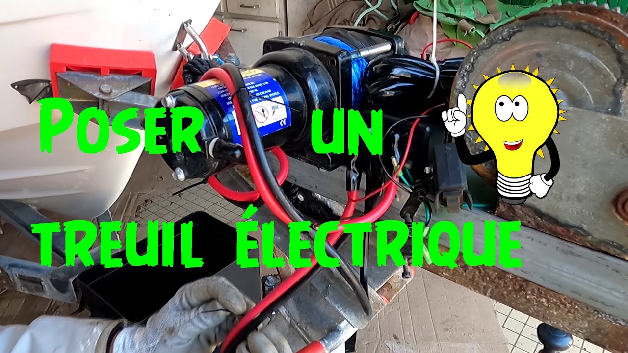 🔧 Установка ручной и электрической лебедки на лодочный прицеп