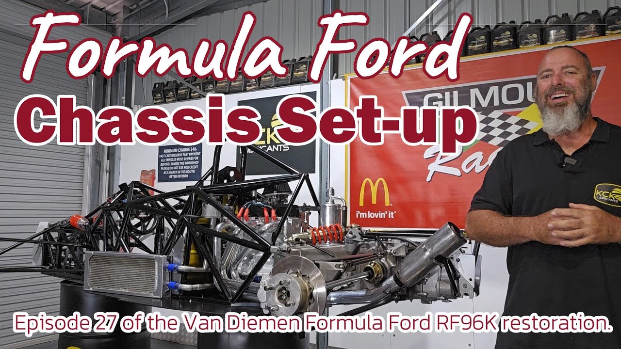 Реставрация Formula Ford Van Diemen RF96K, эпизод 27, от KCK Racing Australia