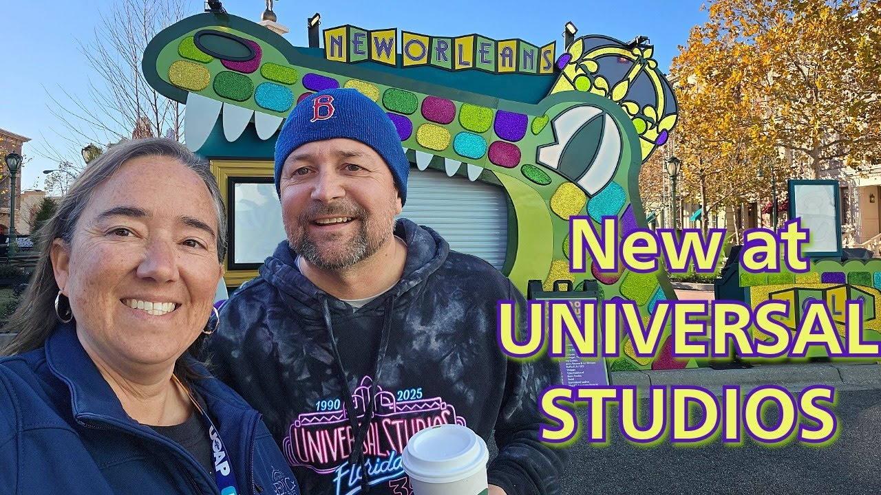 Universal Studios Florida Updates! Mardi Gras Merch And Food Booths Are Up! Rollercoaster Update! 