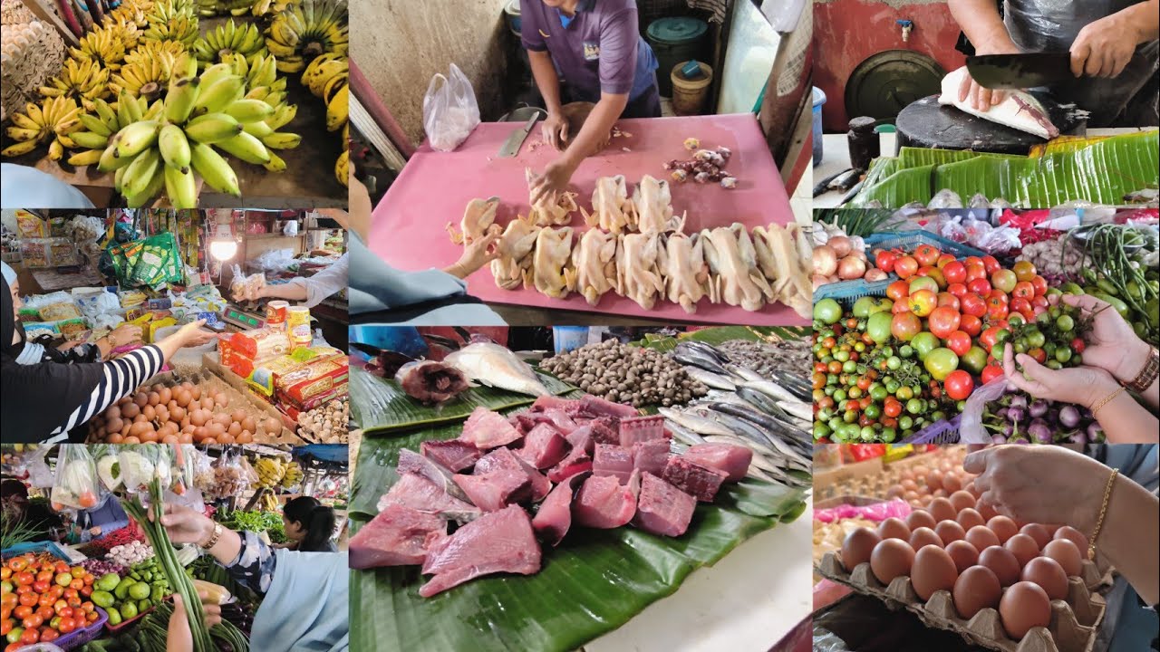 BELANJA KEPASAR TRADISIONAL || BELANJA SUPER CEPAT KALI INI 