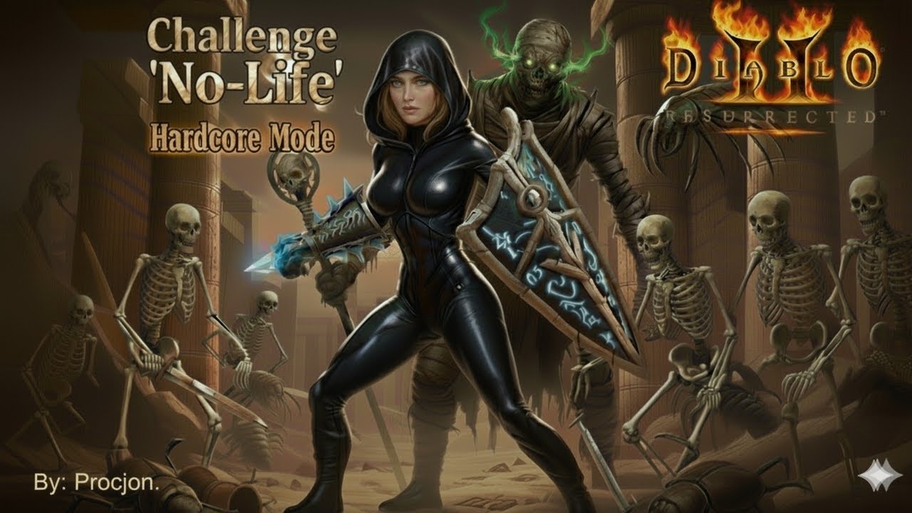 [2] Zabójczyni. Diablo II: Resurrected HC. Wyzwanie: 