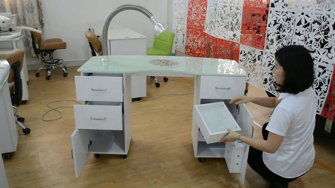 DP 3481 manicure table for beauty salon