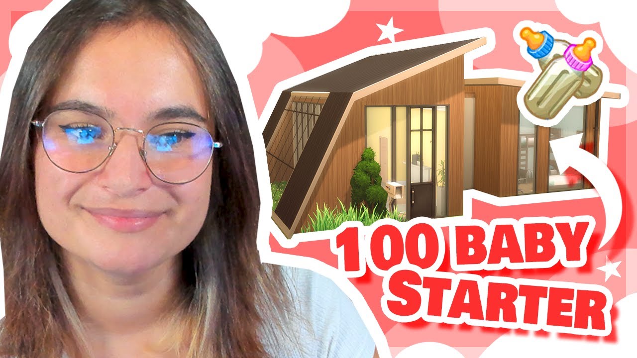 ☾ On construit une maison pour DEBUTER un 100 baby challenge ? 🍼 - Sims 4 ☽