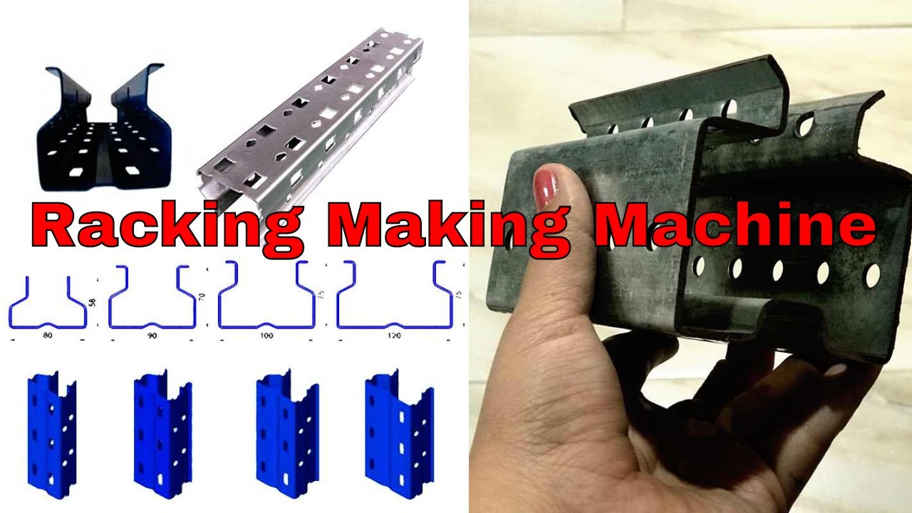 【Racking making machine】:  Pallet Rack Roll Forming Machine | Upright Roll Forming Machine