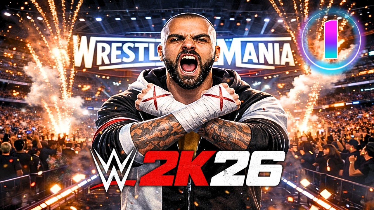 (🔴LIVE) WWE 2K26 : MyRISE - LET'S PLAY FR #1