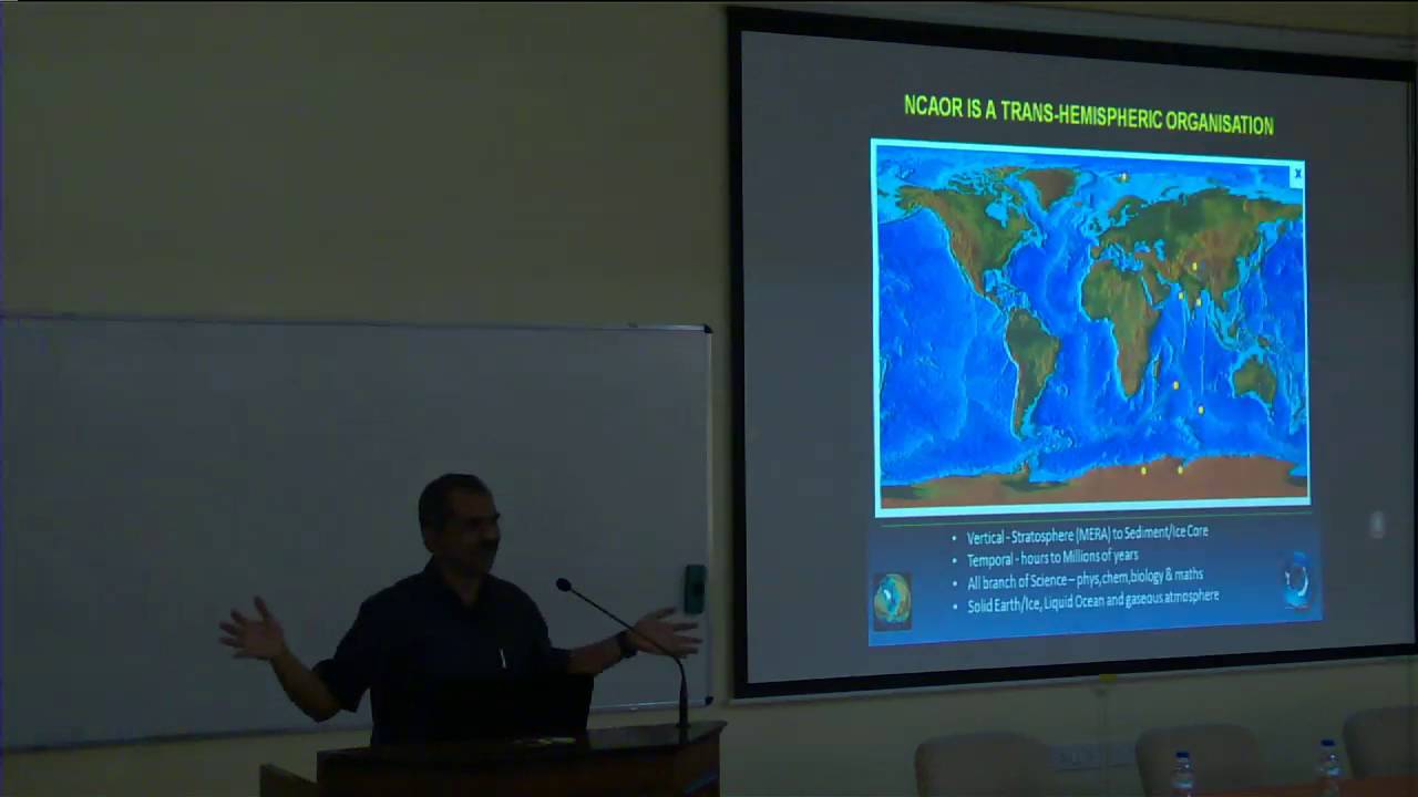ESSO NCAOR  Indian Gateway to Polar Regions Dr  Ravichandran NCAOR