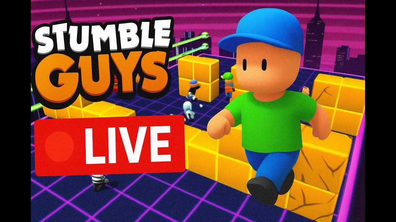 Stumble Guys Block Dash Eu Server Livestream🔥