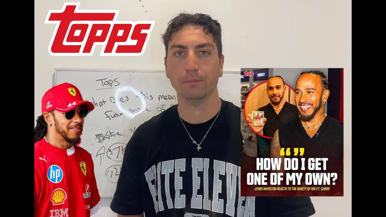 LEWIS HAMILTON SIGEND WITH TOPPS WHAT DOES THIS MEAN?