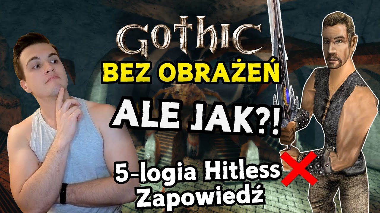 Jak Przeszedłem Gothic 1 BEZ OBRAŻEŃ - No Damage Speedrun | Hitless