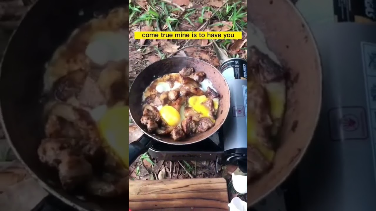 this is very good in camping #solocampingcooking #campcooking #backpacking #shorts