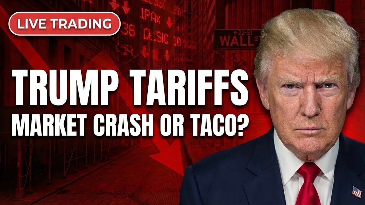 Trump Global Tariffs 15% Again! Stock Market & Crypto Fall | Live Trading Stocks Futures