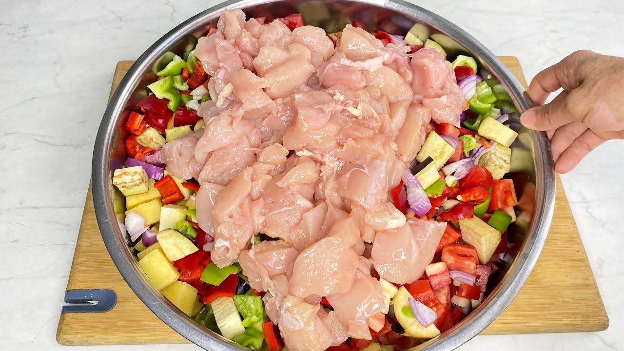 ОГРОМНЫЙ ПОДНОС ГОТОВИТСЯ СРАЗУ ПРИГОТОВЛЕНИЯ, ВКУСНАЯ ПАСТА ИЗ КУРИНОЙ АНТЕП