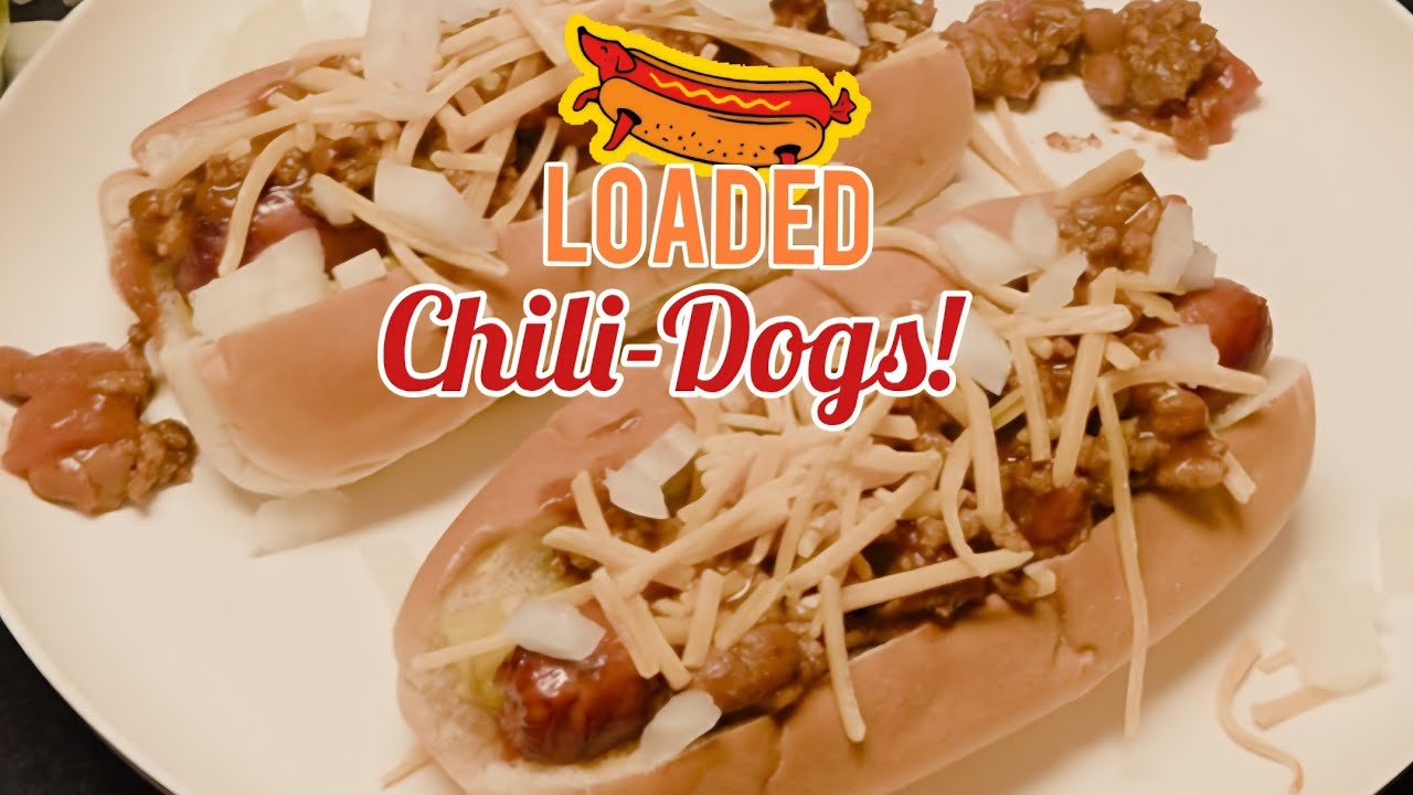 Хот-доги с чили и начинкой! Отличная идея для обеда!