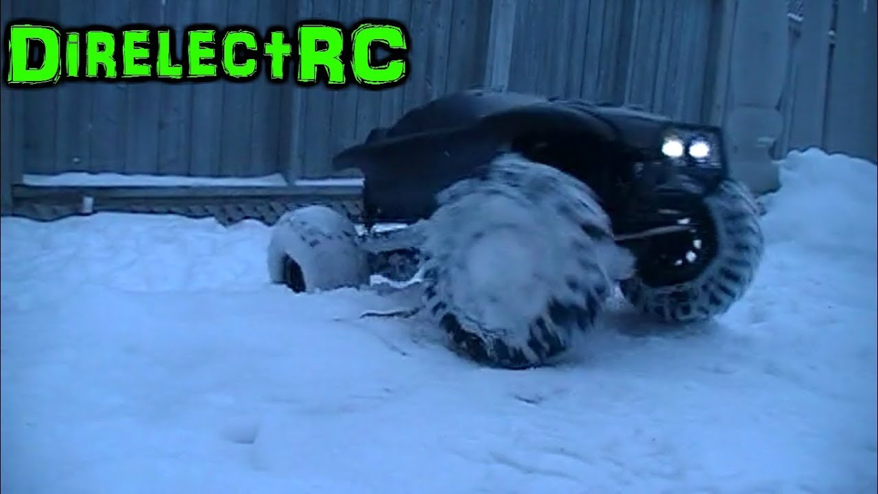Project TITAN Axial SCX10 with traxxas body - DirelectRC