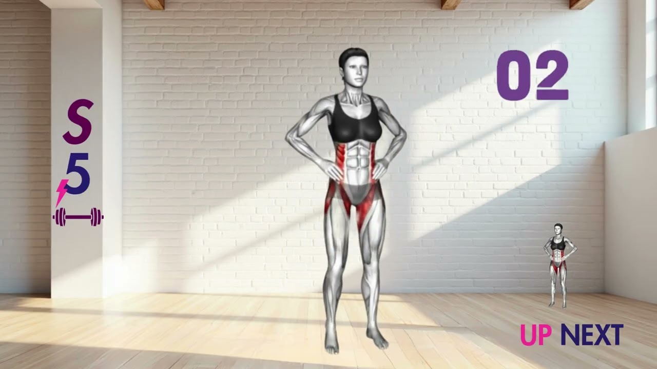 Slim & Tone Your Thighs 💖 Inner & Outer Thigh Workout at Home