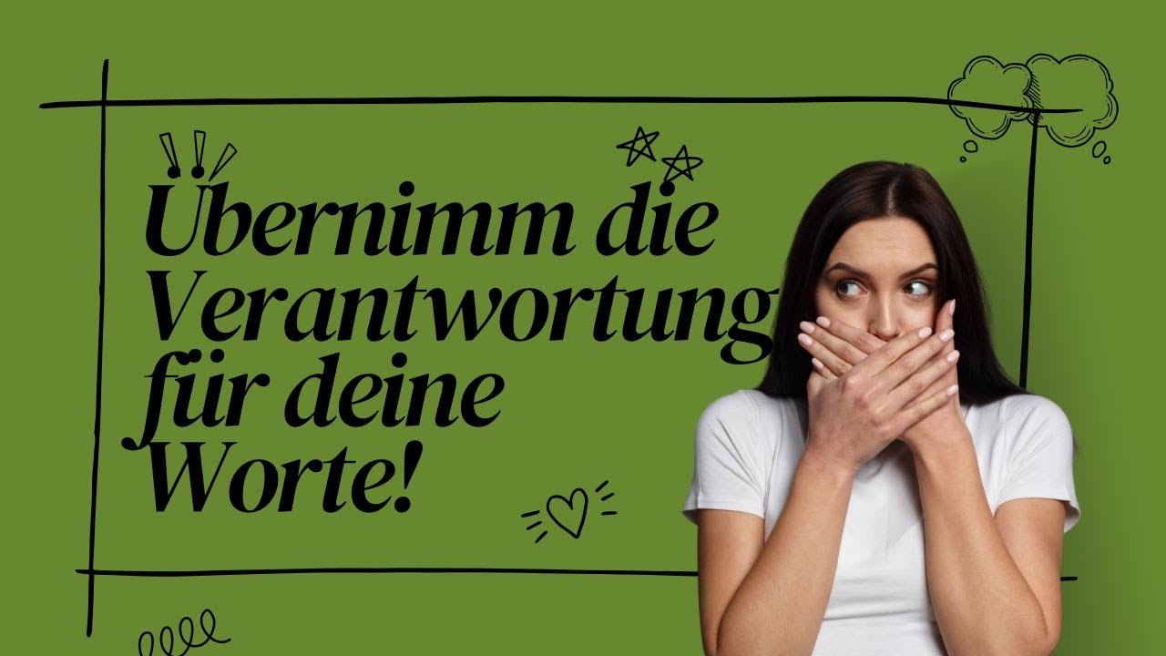 Übernimm die Verantwortung für dich, aber nicht die Fehler deines Partners