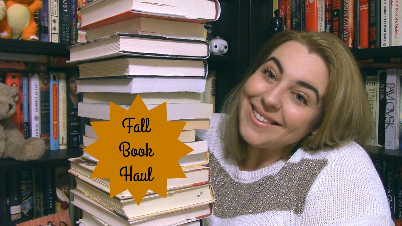 Fall 2016 Book Haul, Part 1: Fiction