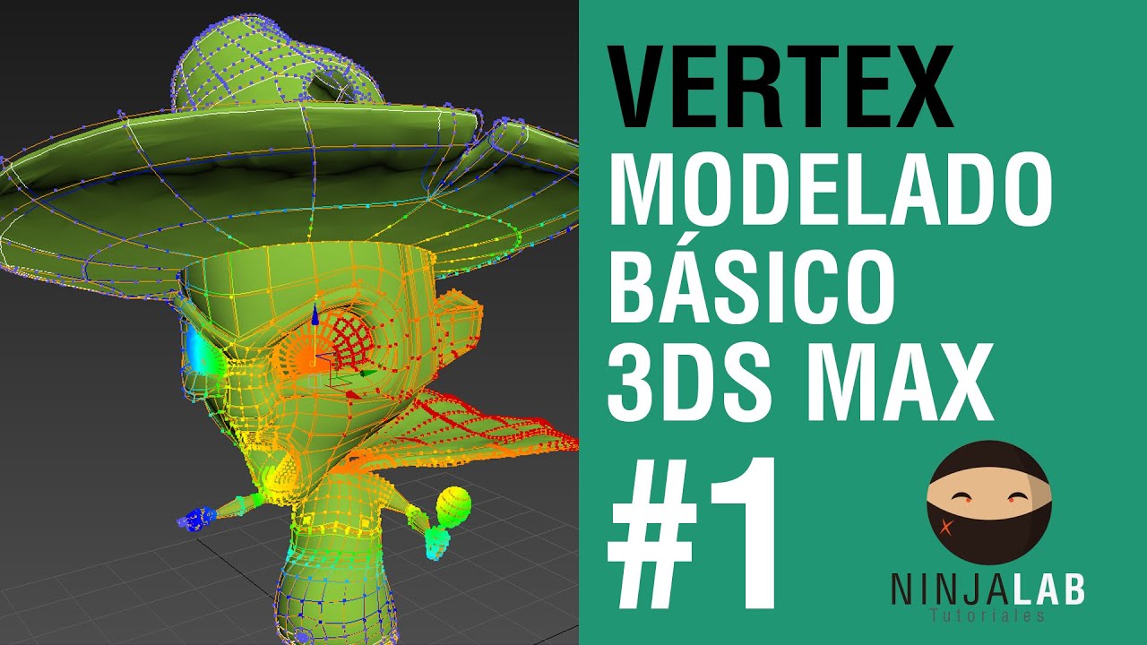 VERTEX / MODELADO BÁSICO / 3DS MAX  / PARTE #1
