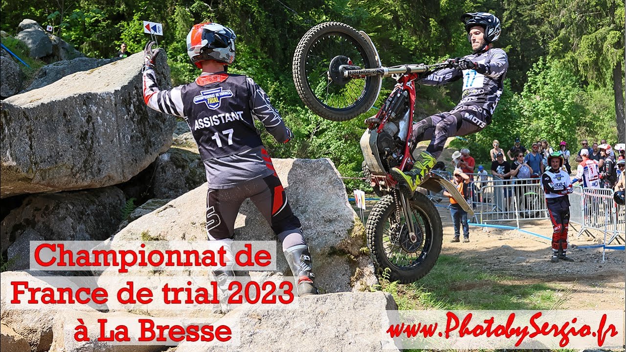 Championnat de France de trial 2023 à La Bresse