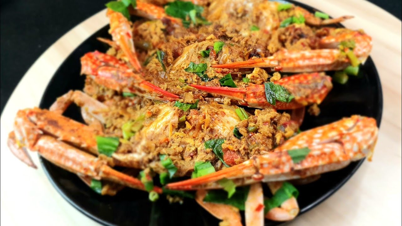 *ဂဏန္း မဆလာ ခ်ဉ္စပ္*Crab with Masala curry
