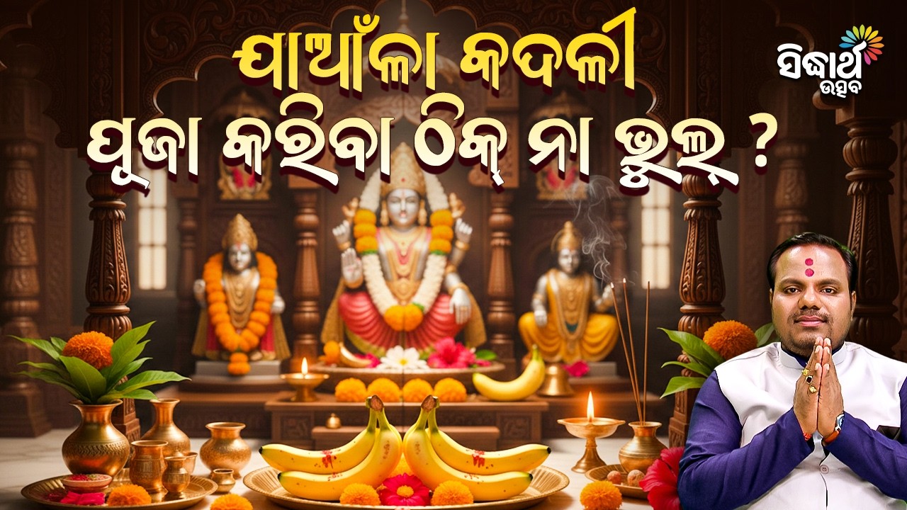 ଯାଆଁଳା କଦଳୀ ପୂଜା କରିବା ଠିକ୍ ନା ଭୁଲ୍ ?Jiban Jigyansha | Chitaranjan Mahapatra | Sidharth Utsav