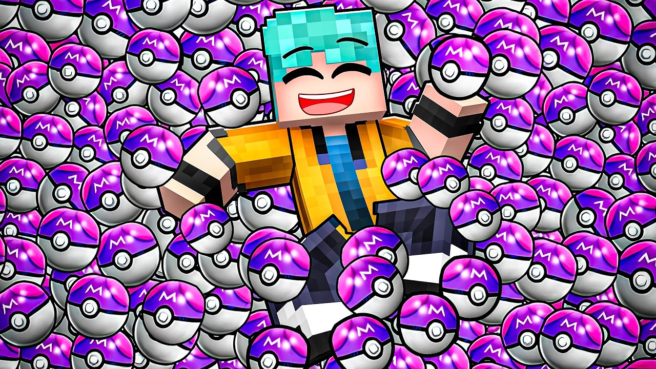 Tenho 1.000.000 de MASTER BALL no Pokémon!