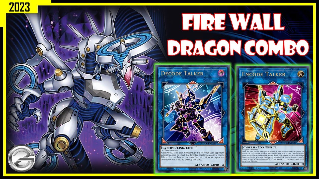 Yugioh Duel Links | Code Talker Deck 2023 - Combo Firewall Dragon | 遊戯王デュエルリンクス