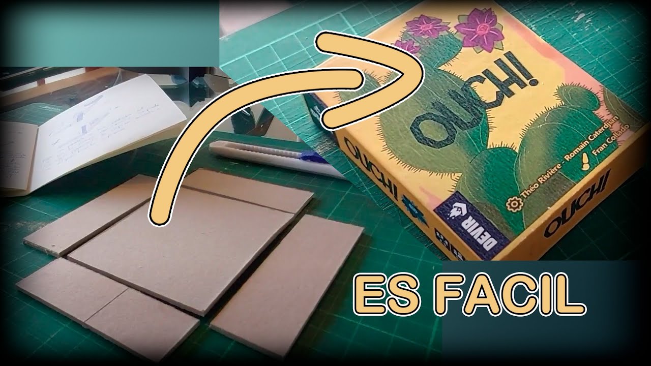 Como Hacer Cajas Para Tus Juegos de Mesa | Mo - ri
