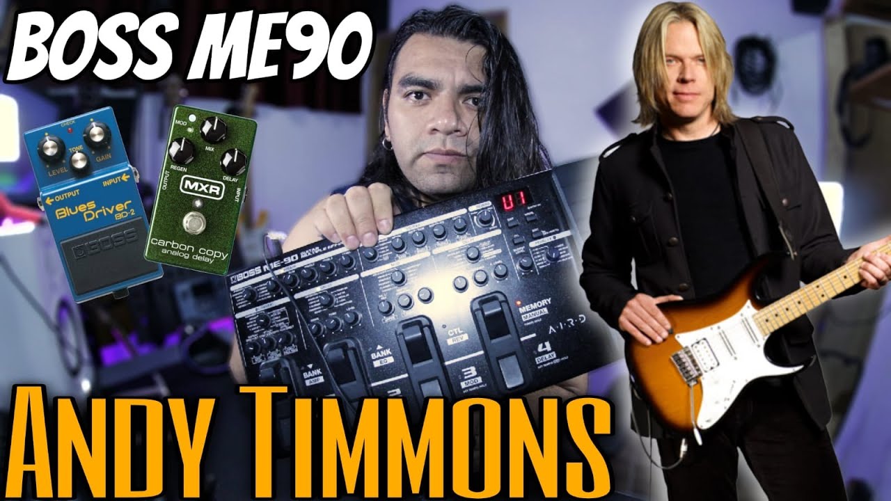 Strawberry Fields Forever - Emulando el tono de Andy Timmons -  [BOSS ME90] - 
