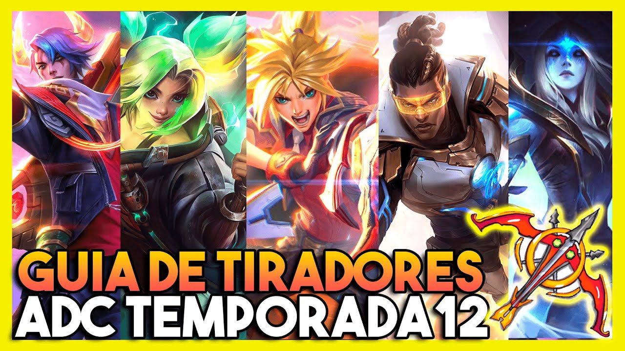 COMO JUGAR ADC S12🏹|GUIA DE ADC | *GUIA BASICA DE ADC*🤔 |COMO JUGAR LEAGUE OF LEGENDSS| #5